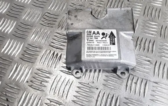 Opel Zafira B Airbag control unit/module 13241766 327963935