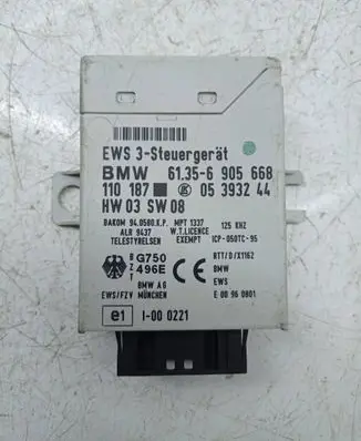 BMW 3 E46 Immobilizer control unit/module 6905668