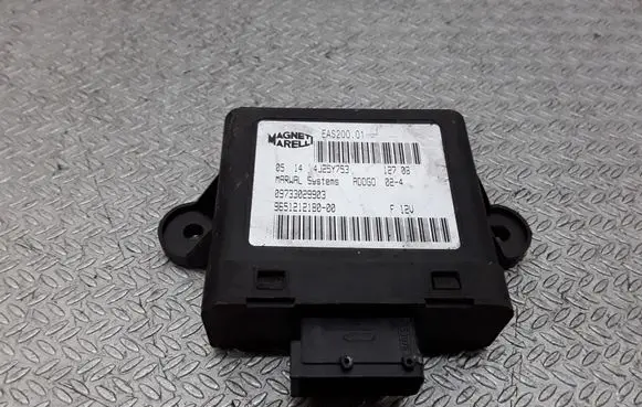 Peugeot 307 Fuel injection pump control unit/module 09733029903