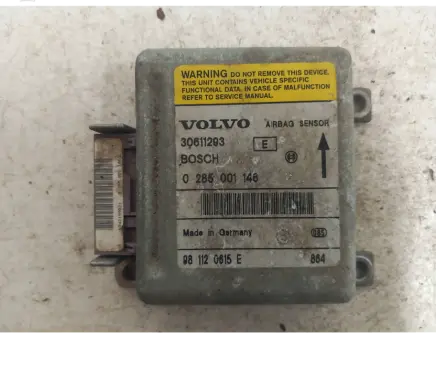Volvo S40, V40 Airbag control unit/module 30611293