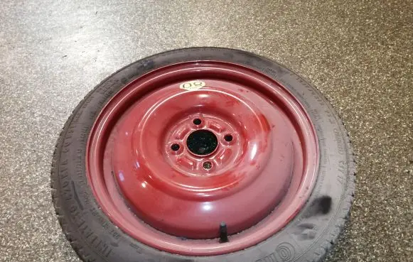 Opel Agila B R15 spare wheel 