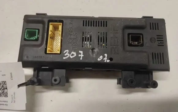 Peugeot 307 Climate control unit 9646627977