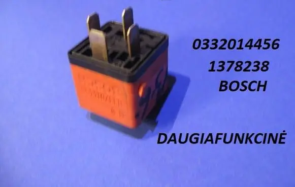 BMW 7 E32 Other relay 0332014456 1378238