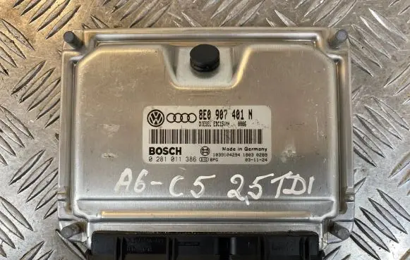 Audi A6 S6 C5 4B Engine control unit/module 8E0907401N 1039S04294 0281011386