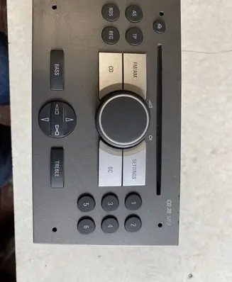 Opel Vectra C Radio/CD/DVD/GPS head unit 453116246