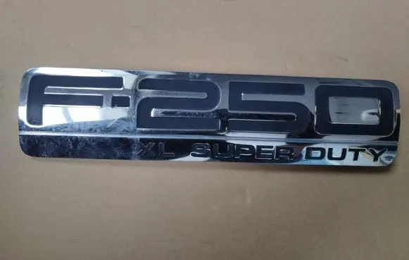 Ford F250 Rear door emblem/model letters 