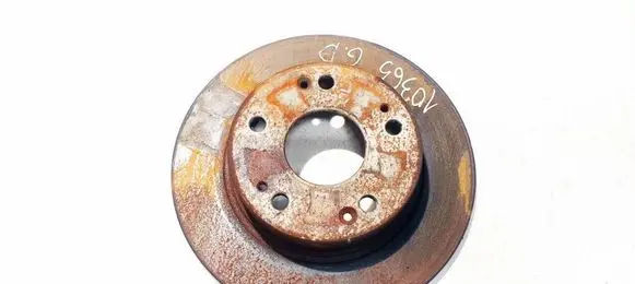 Honda Accord Rear brake disc neventiliuojamas