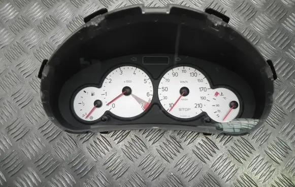 Peugeot 206 Speedometer (instrument cluster) 9656696380 B1199