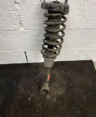 Mercedes-Benz E W211 Front shock absorber with coil spring