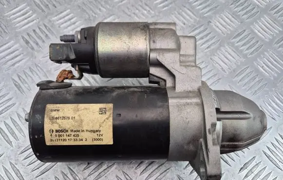 BMW 5 F10 F11 Starter motor 8612576 20131120 0001147425
