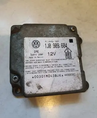 Volkswagen PASSAT B5 Airbag control unit/module 1J0909604