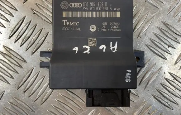 Audi A6 S6 C6 4F Gateway control module 4F0907468D 8006TF7MNL