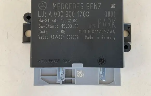 Mercedes-Benz CLA C117 X117 W117 Parking PDC control unit/module A0009001708