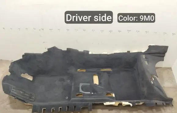 Porsche Panamera (971) Front floor carpet liner 971863101