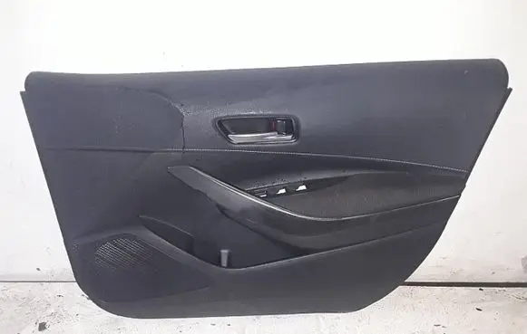 Front door card panel trim