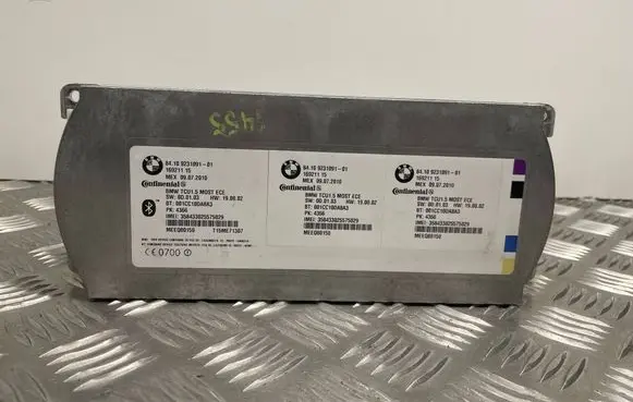 BMW 5 GT F07 Bluetooth control unit module 9231091