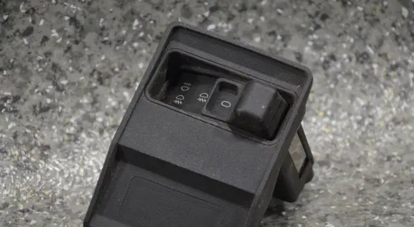 BMW 5 E34 Fog light switch 38813706
