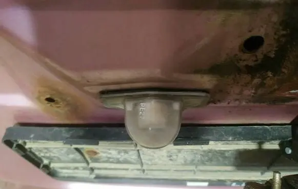 Honda Jazz Number plate light 