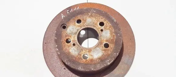 Toyota Corolla Verso AR10 Rear brake disc neventiliuojamas