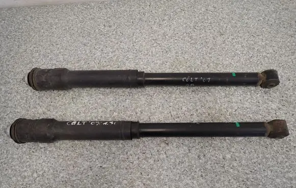 Mitsubishi Colt Front shock absorber with coil spring