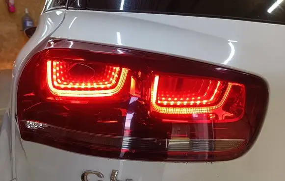 Citroen C4 II Picasso Tailgate rear/tail lights