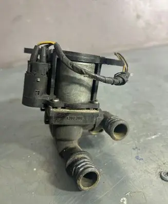Coolant heater control valve