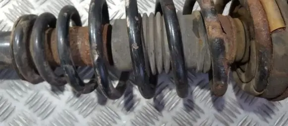 Front coil spring