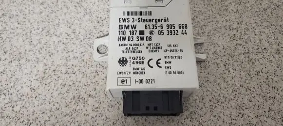 BMW 5 E39 Immobilizer control unit/module 61356905668