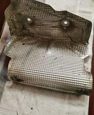 Porsche 911 991 Heat shield in engine bay 99150547700