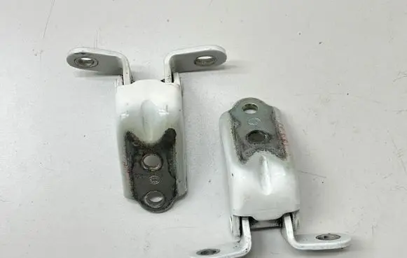 Front door hinge set