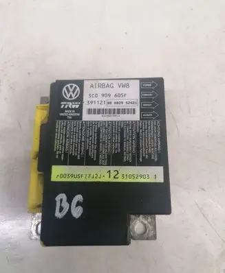 Volkswagen PASSAT B6 Airbag control unit/module 3C0909605F
