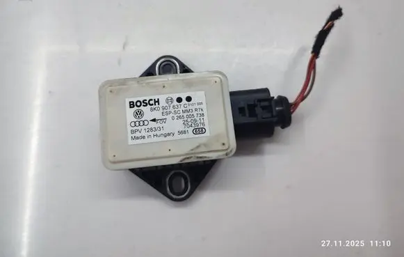 ESP acceleration yaw rate sensor