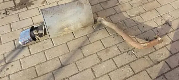Jaguar XJ X351 Rear muffler/silencer tail pipe C2D2953