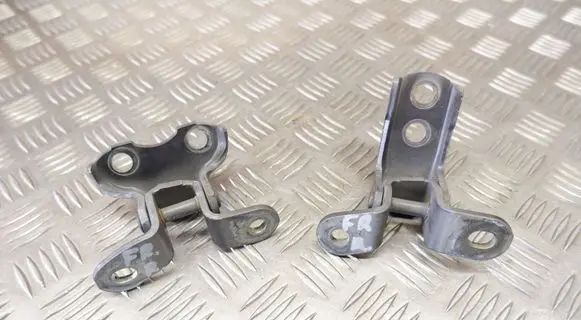 Front door hinge set