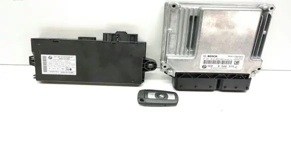 BMW 1 E81 E87 Engine ECU kit and lock set 8506375 0281016069 9147226