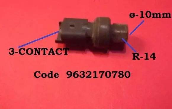 Air conditioning (A/C) pressure sensor
