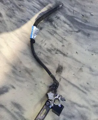 Opel Vivaro Negative earth cable (battery) 93455467 260914 RTBT89120