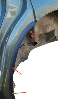 Fiat Freemont Rear arch trim 5076878AC