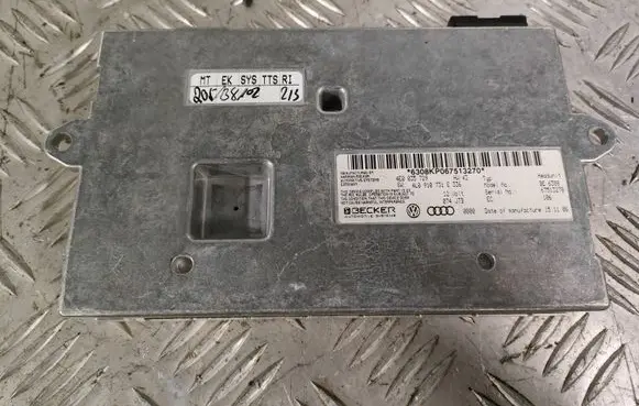 Audi A6 S6 C6 4F MMI control unit 4E0035729 4L0910731E
