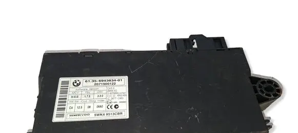 BMW 3 E90 E91 CAS control unit/module 5WK49513CBR 2071500122 6943834