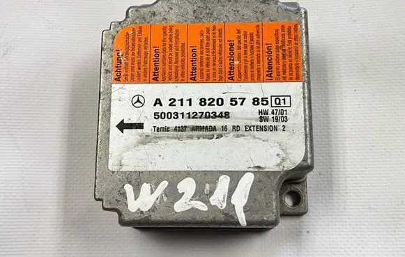 Mercedes-Benz E W211 Airbag control unit/module A2118205785 500311270348