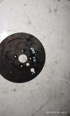 Skoda Roomster (5J) Rear brake disc plate dust cover 