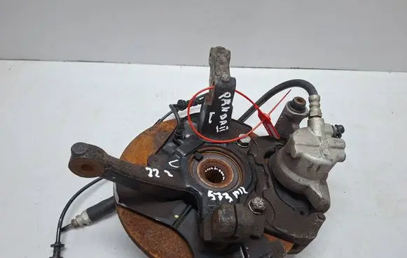 Fiat Panda II Front wheel hub spindle knuckle S27612573