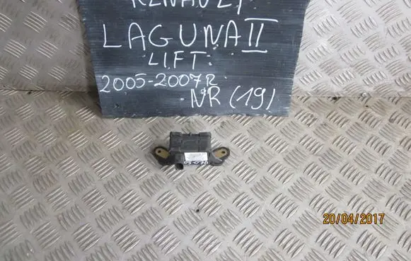 Renault Laguna II ESP acceleration yaw rate sensor 8200404858