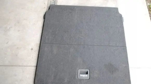 Volkswagen PASSAT B8 Trunk/boot floor carpet liner 3G9863463