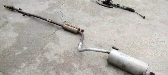 Volkswagen Polo V 6R Muffler/silencer 