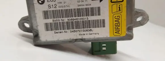 BMW 7 E65 E66 Airbag deployment crash/impact sensor 65776946105 6946105