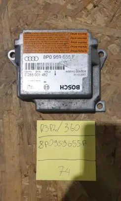 Audi A3 S3 8P Airbag control unit/module 8P0959655F