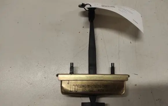 Front door check strap stopper