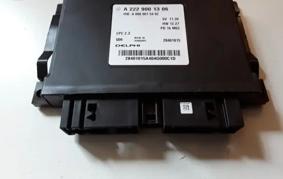 Mercedes-Benz C W205 Fuel injection pump control unit/module A2229001306